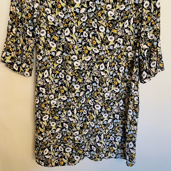Rolla's Lizzy Elizabeth Meadow Floral Dress Black Size 12 / L Boho Casual NEW - Picture 7 of 16